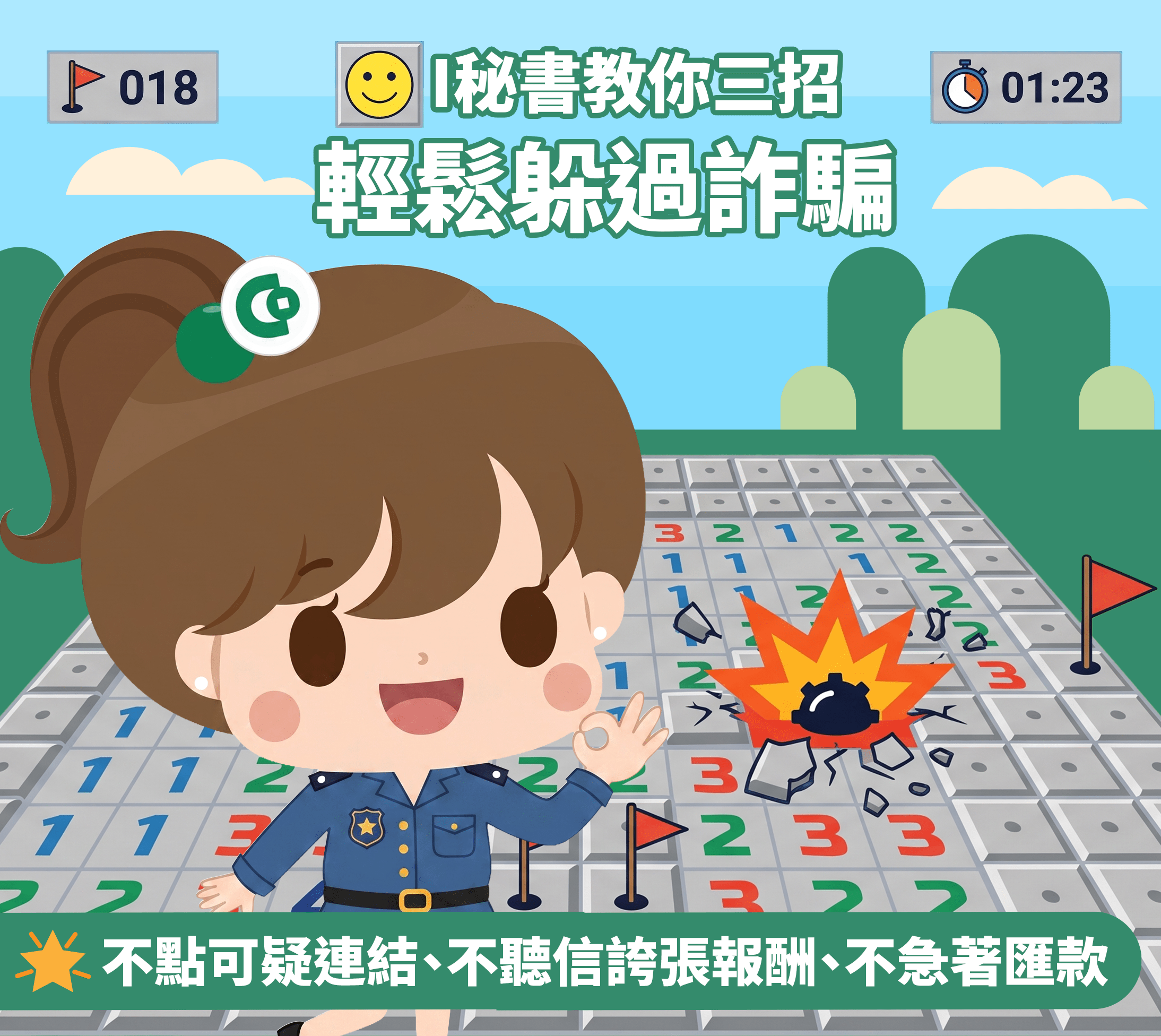 誠信經營月防詐宣導