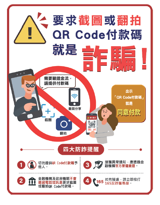 防詐四大提醒