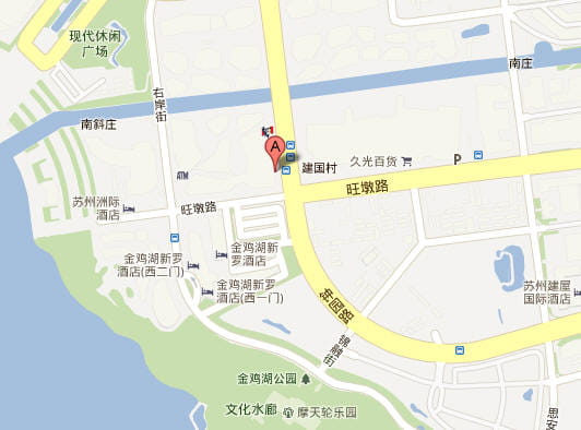 蘇州分行位置圖