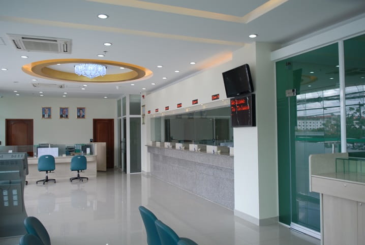 德他拉支行外觀