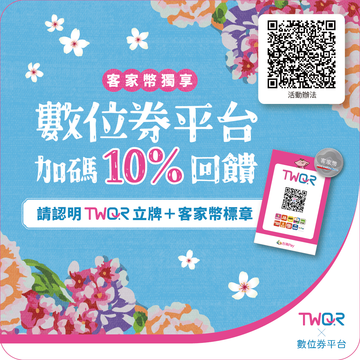 數位券平台加碼10%回饋